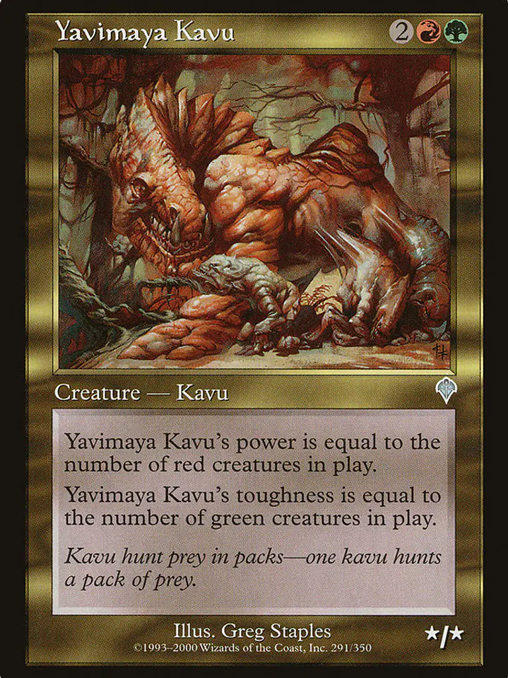 Yavimaya Kavu (Invasion) 1