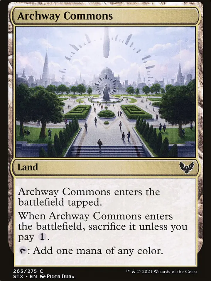 Archway Commons (Strixhaven: School of Mages) 1