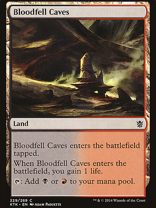 Bloodfell Caves (Khans of Tarkir)