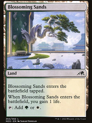 Blossoming Sands (Kamigawa: Neon Dynasty)