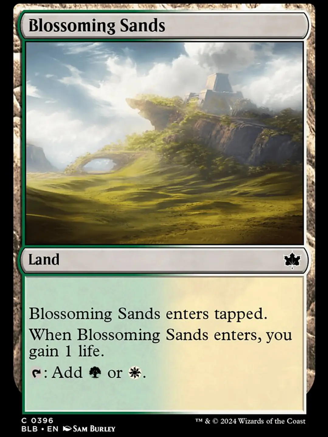 Blossoming Sands (Bloomburrow) 1