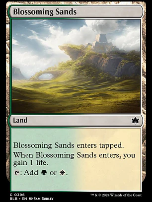 Blossoming Sands (Bloomburrow)