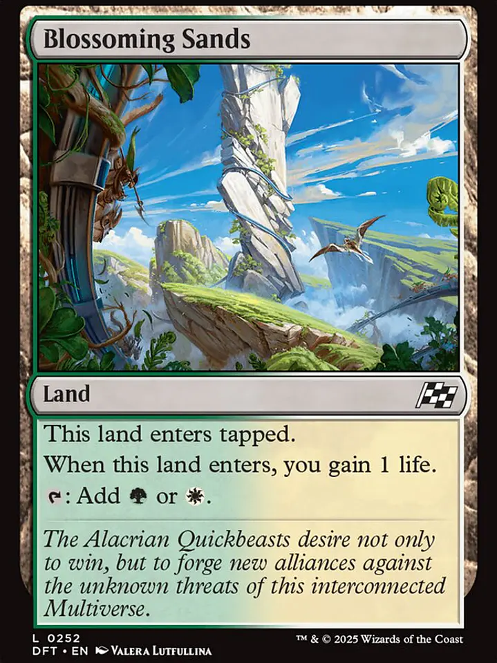 Blossoming Sands (Aetherdrift) 1