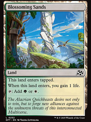 Blossoming Sands (Aetherdrift)