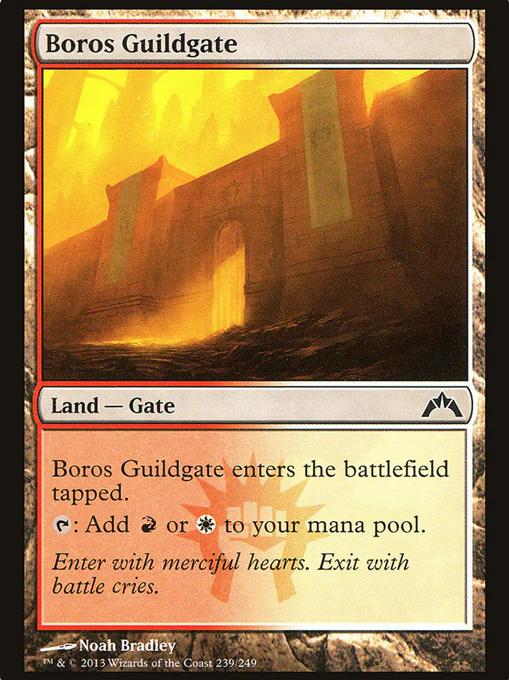 Boros Guildgate (Gatecrash) 1