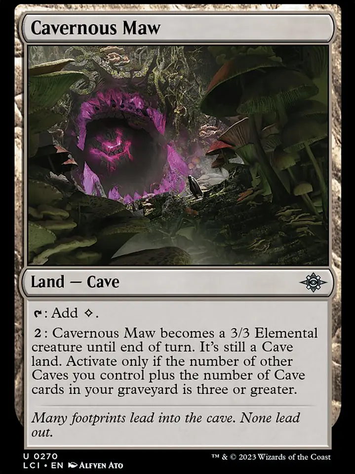 Cavernous Maw (The Lost Caverns of Ixalan) 1