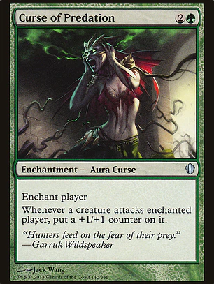 Curse of Predation (Commander 2013)