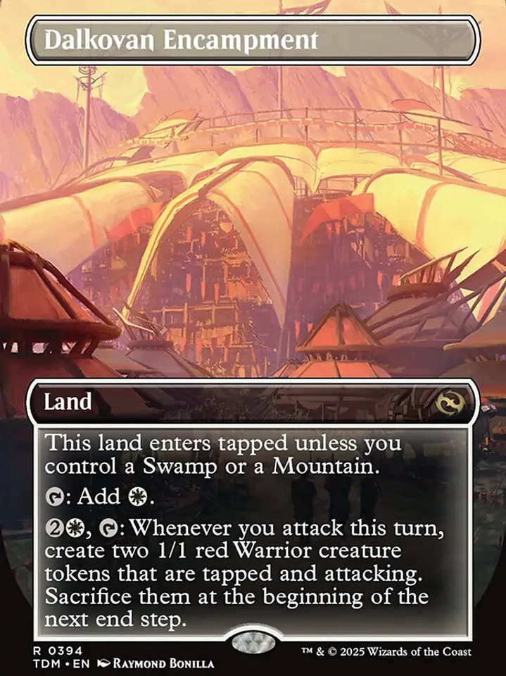 Dalkovan Encampment (Tarkir: Dragonstorm) 1