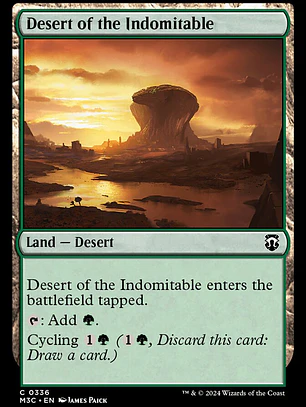 Desert of the Indomitable (Modern Horizons 3 Commander)