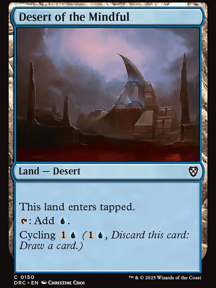 Desert of the Mindful (Aetherdrift Commander) 1