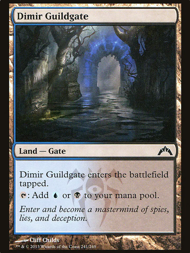 Dimir Guildgate (Gatecrash) 1