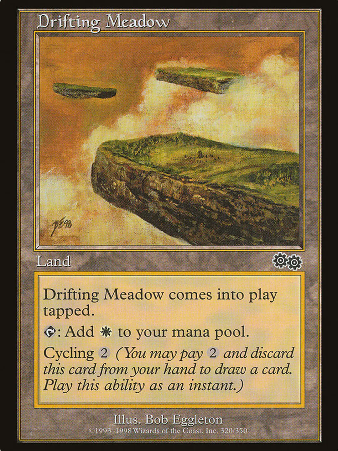 Drifting Meadow (Urza's Saga) 1