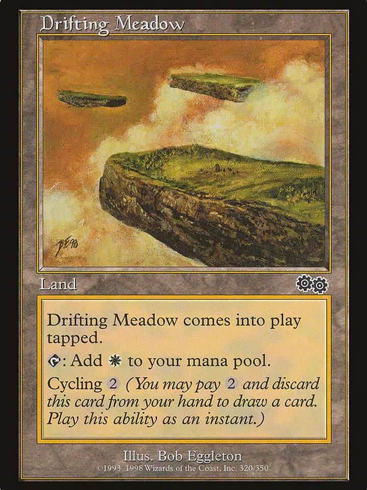Drifting Meadow (Urza's Saga) 1