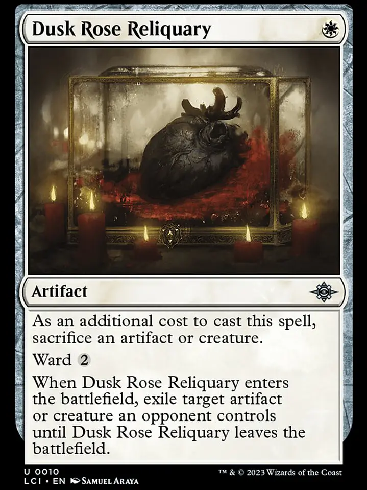 Dusk Rose Reliquary (The Lost Caverns of Ixalan) 1