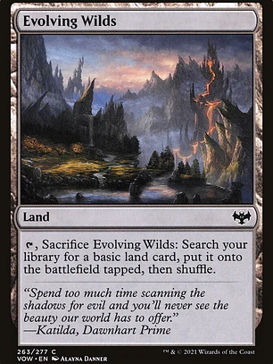 Evolving Wilds (Innistrad: Crimson Vow)