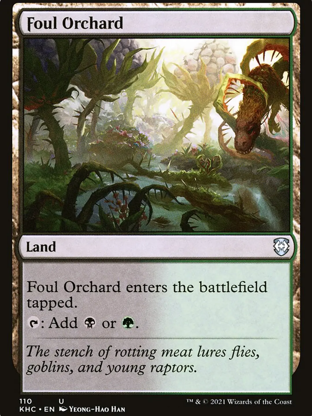 Foul Orchard (Kaldheim Commander) 1