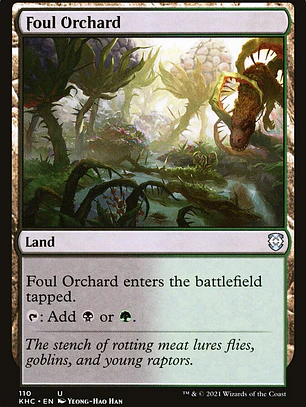 Foul Orchard (Kaldheim Commander)
