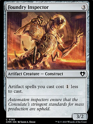Foundry Inspector (Commander Masters)