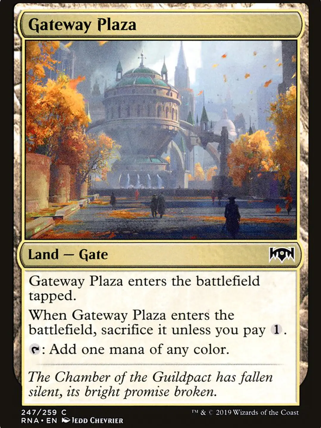 Gateway Plaza (Ravnica Allegiance) 1