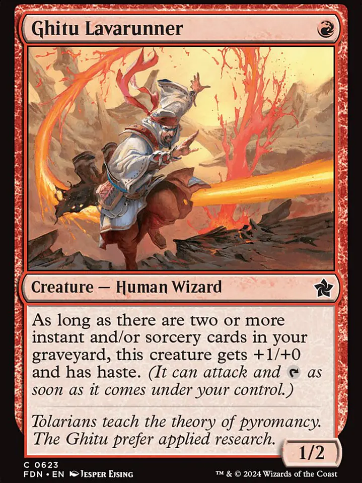 Ghitu Lavarunner (Foundations) 1