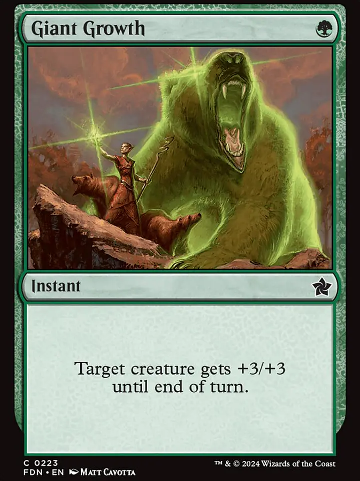 Giant Growth (Foundations) 1