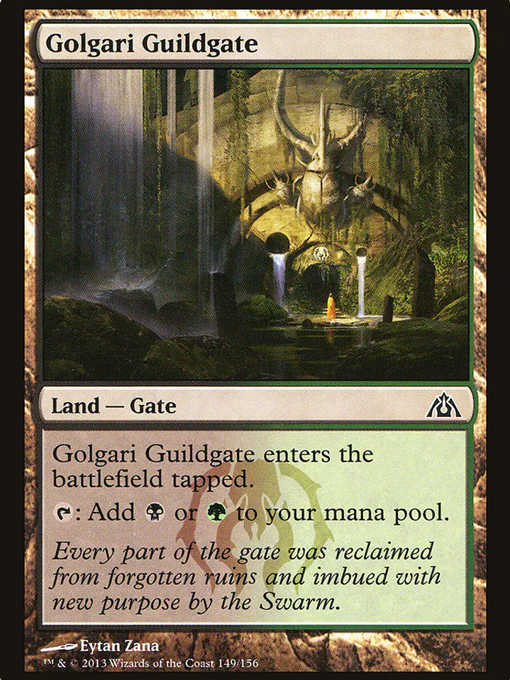 Golgari Guildgate (Dragon's Maze) 1