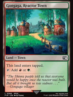 Gongaga, Reactor Town (Final Fantasy)
