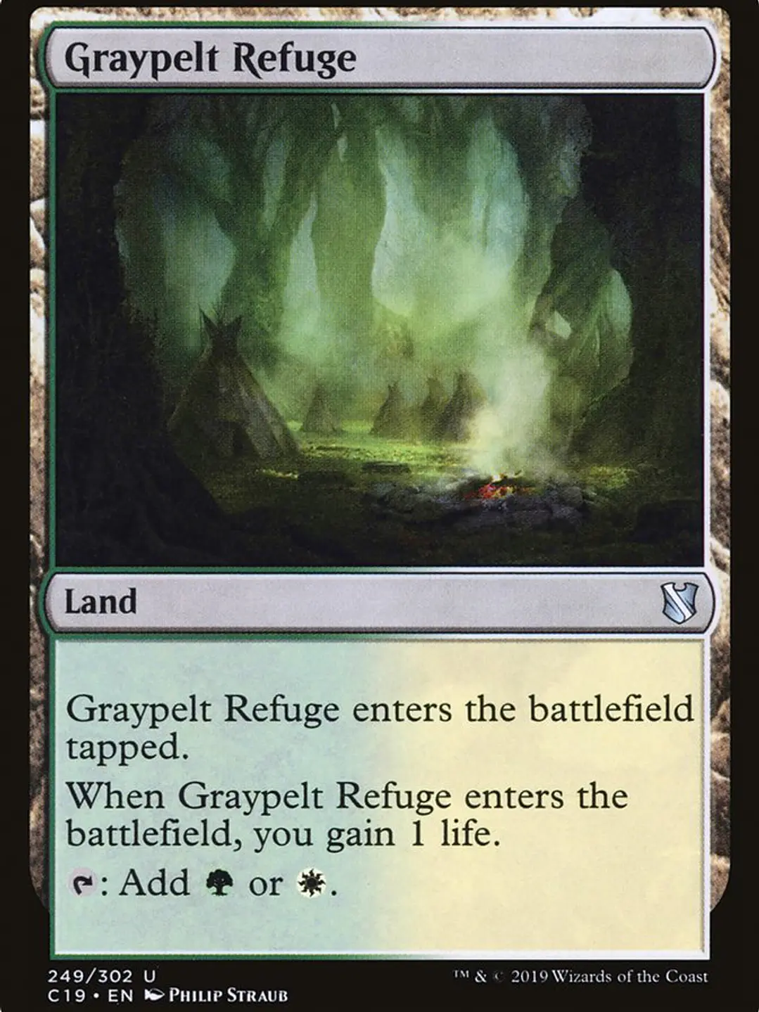 Graypelt Refuge (Commander 2019) 1