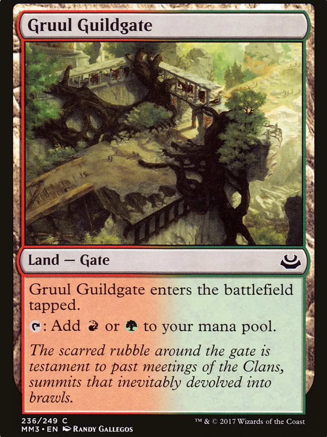 Gruul Guildgate (Modern Masters 2017) 1