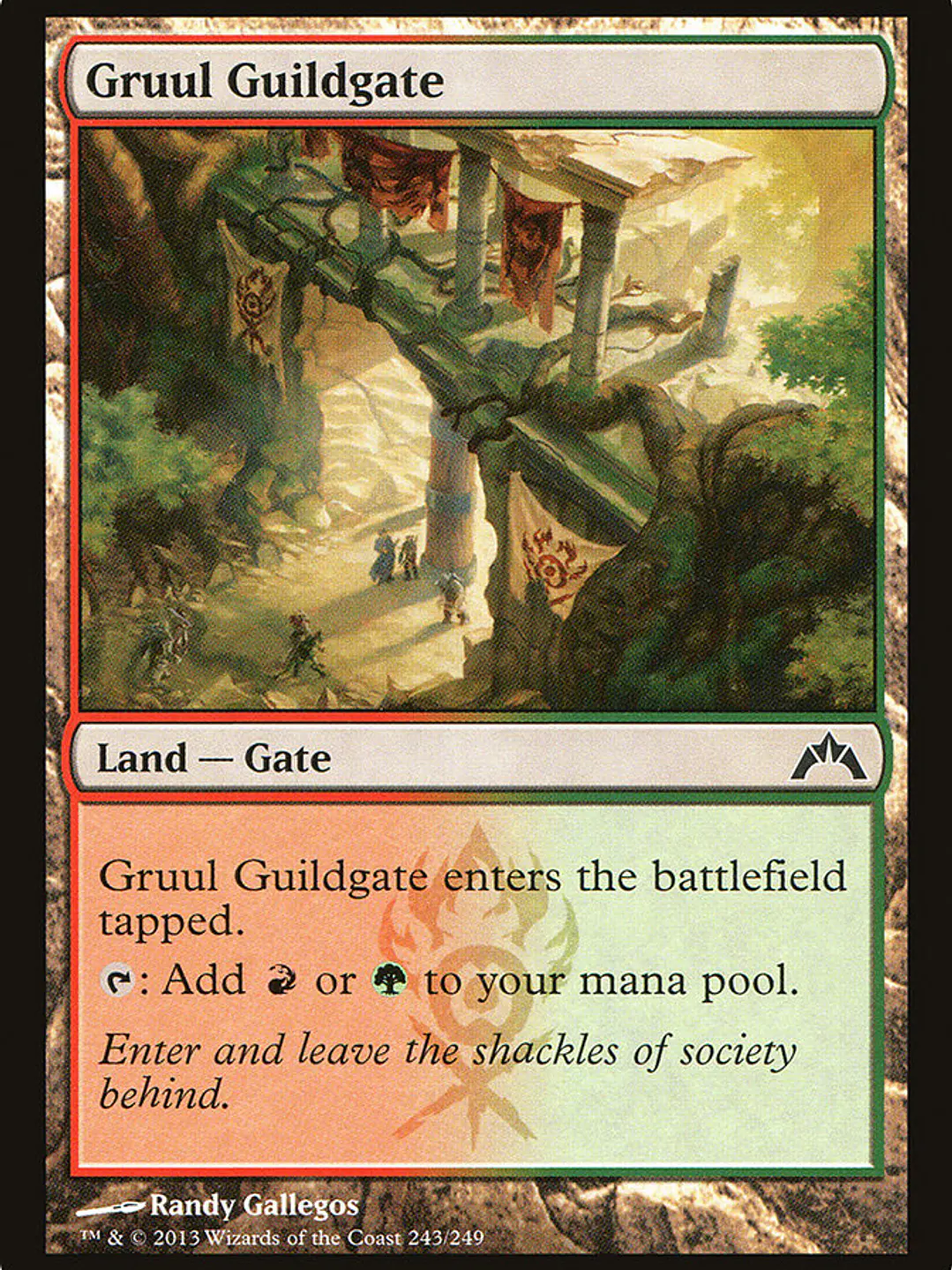 Gruul Guildgate (Gatecrash) 1