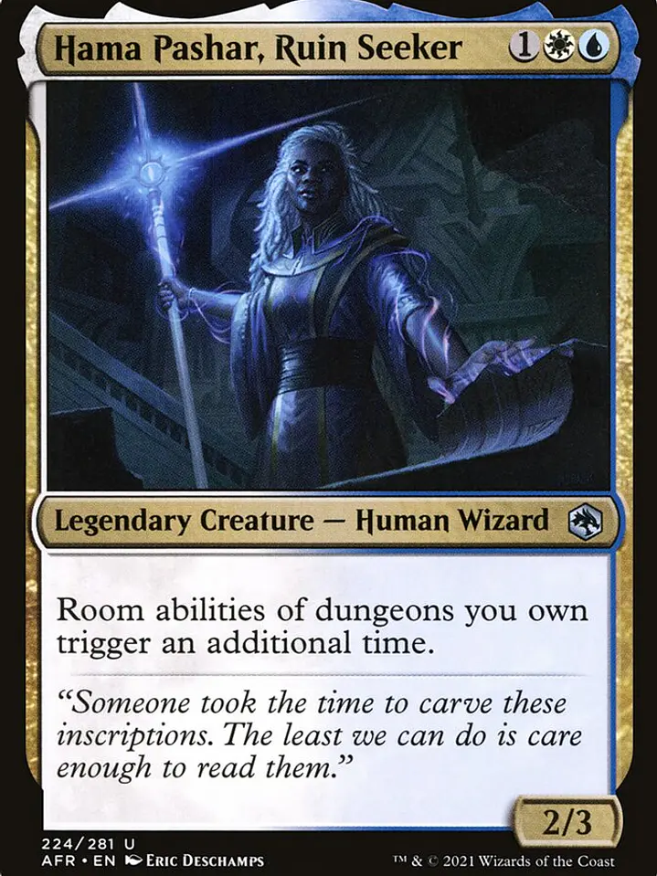 Hama Pashar, Ruin Seeker (Adventures in the Forgotten Realms) 1