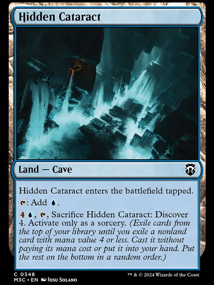 Hidden Cataract (Modern Horizons 3 Commander) 1