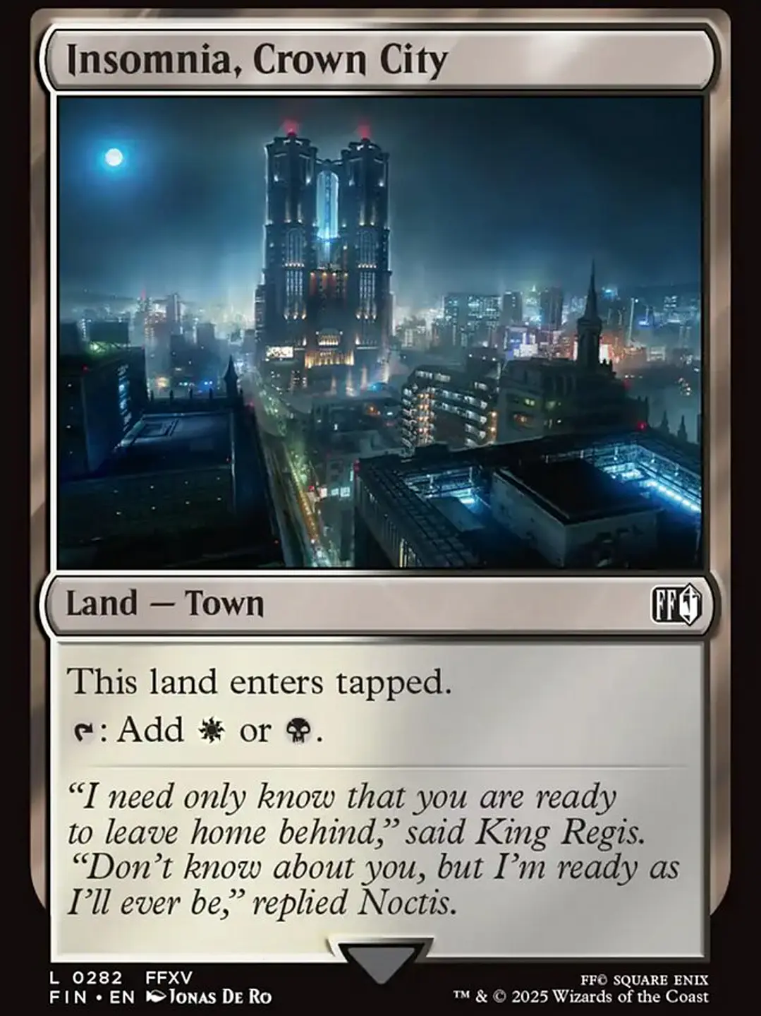 Insomnia, Crown City (Final Fantasy) 1