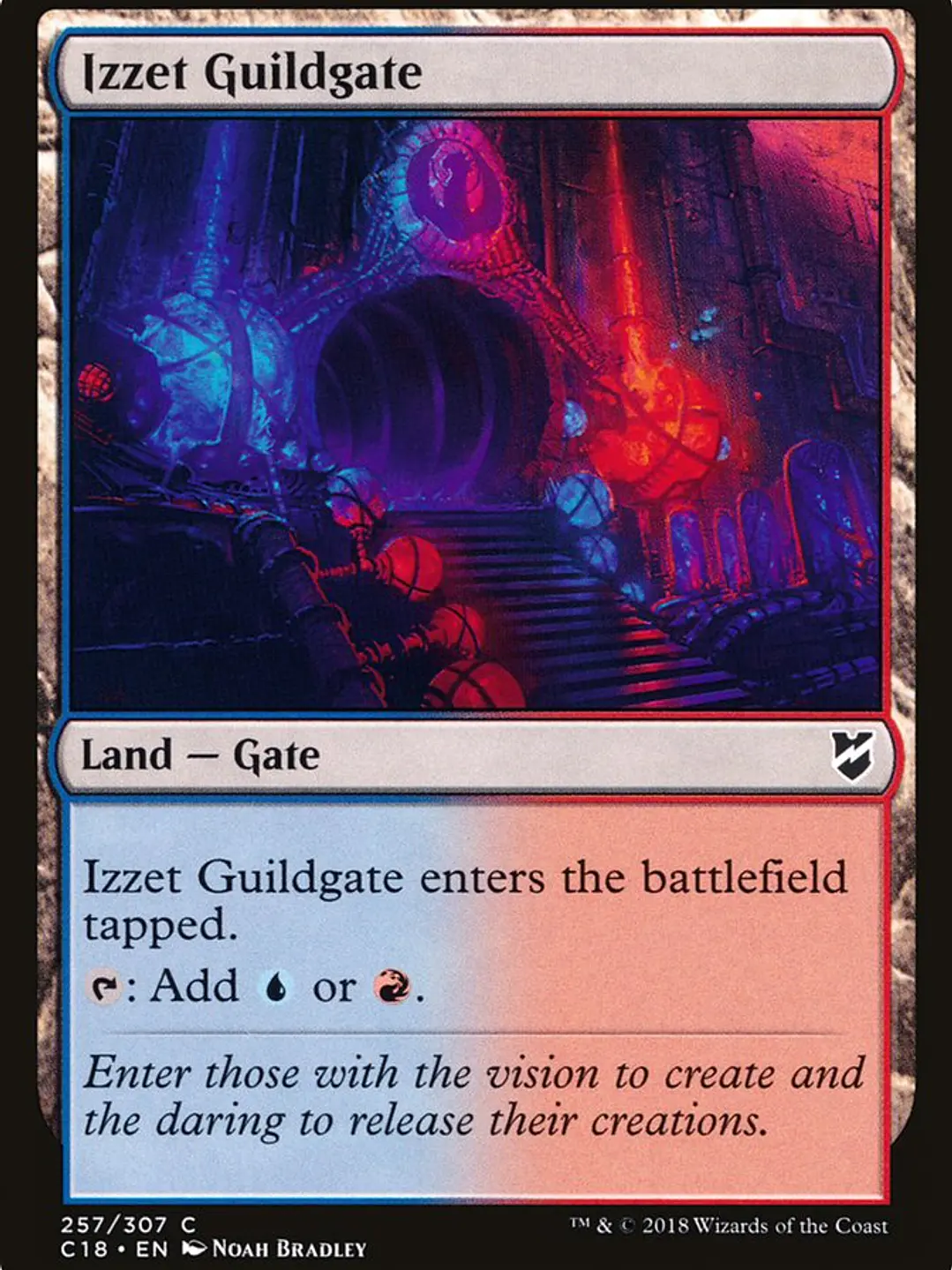 Izzet Guildgate (Commander 2018) 1