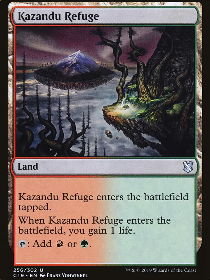Kazandu Refuge (Commander 2019) 1