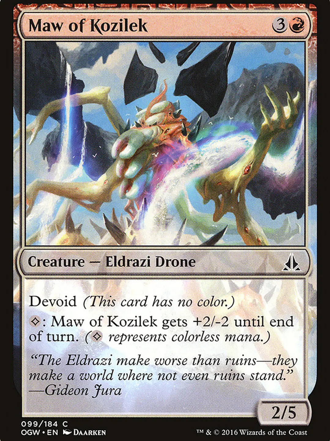 Maw of Kozilek (Oath of the Gatewatch) 1