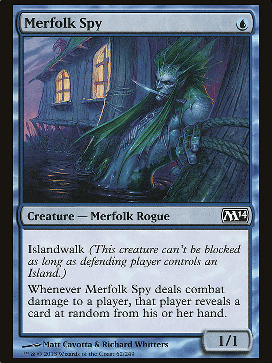 Merfolk Spy (Magic 2014) 1