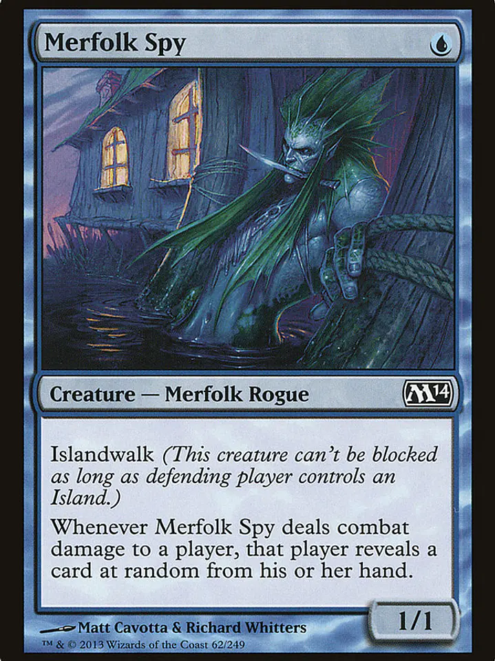 Merfolk Spy (Magic 2014) 1