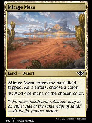 Mirage Mesa (Outlaws of Thunder Junction)