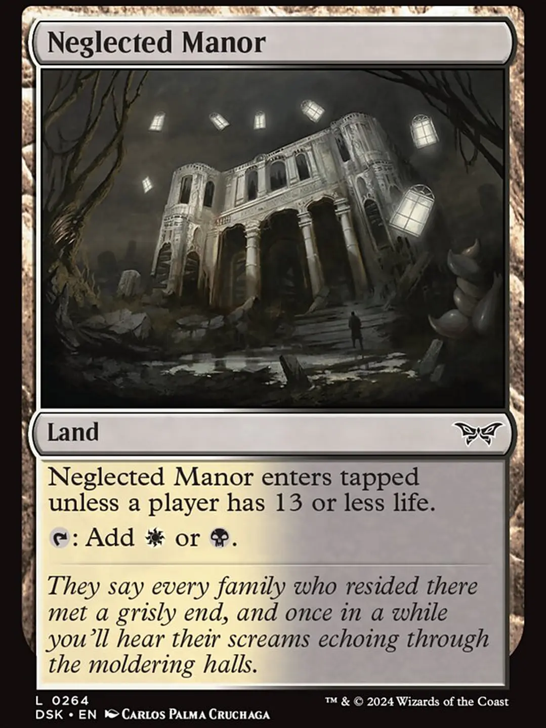 Neglected Manor (Duskmourn: House of Horror) 1