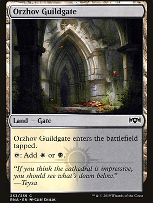Orzhov Guildgate (Ravnica Allegiance)