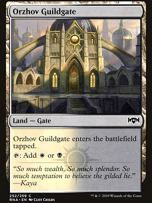 Orzhov Guildgate (Ravnica Allegiance)