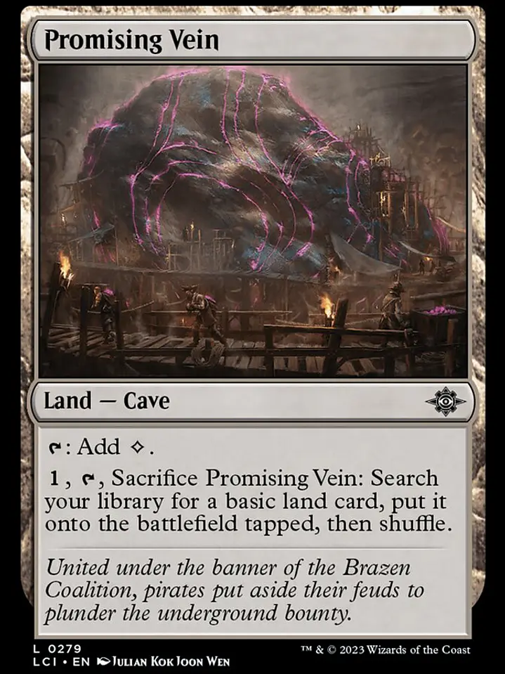 Promising Vein (The Lost Caverns of Ixalan) 1