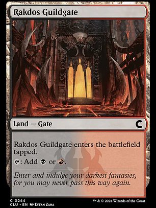 Rakdos Guildgate (Ravnica: Clue Edition)