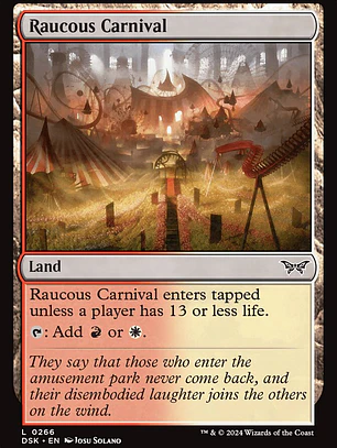 Raucous Carnival (Duskmourn: House of Horror)