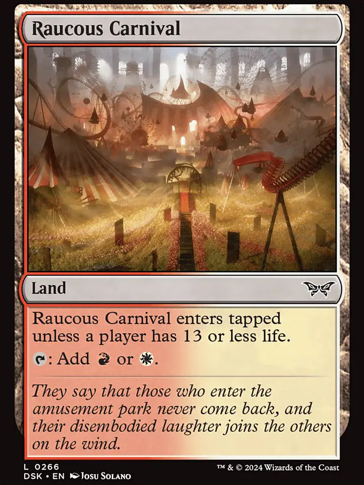 Raucous Carnival (Duskmourn: House of Horror) 1