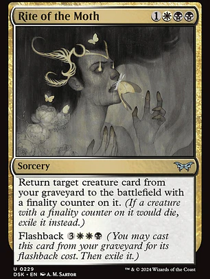 Rite of the Moth (Duskmourn: House of Horror)