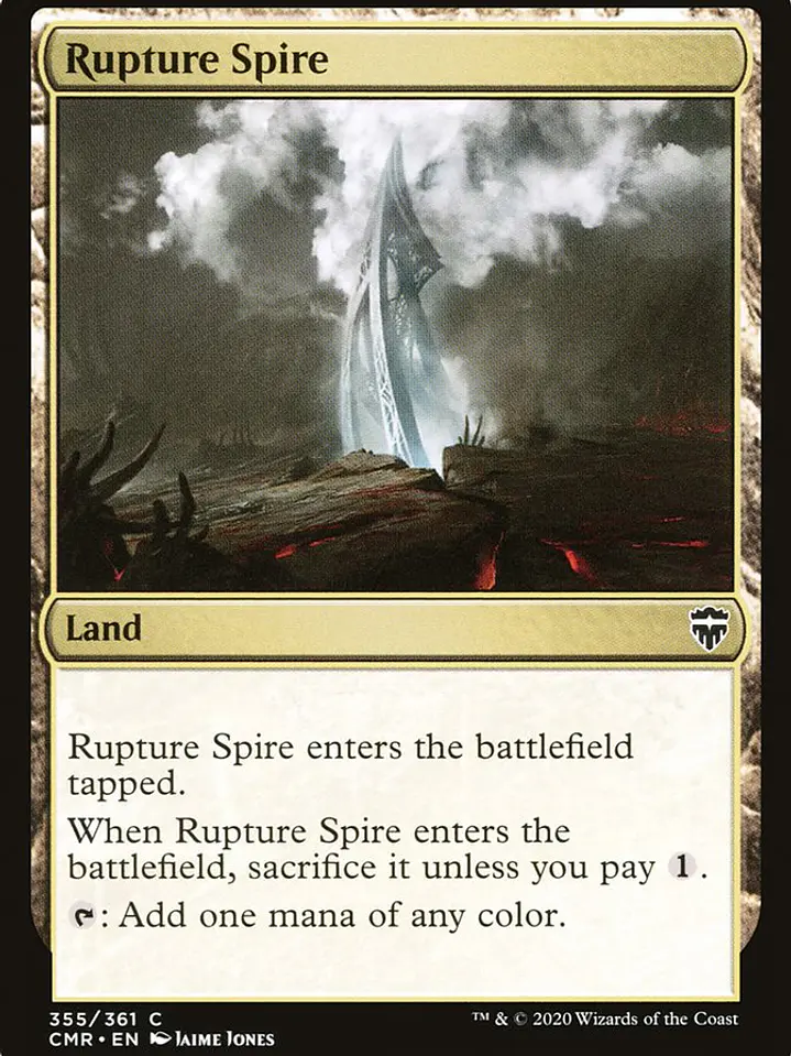 Rupture Spire (Commander Legends) 1