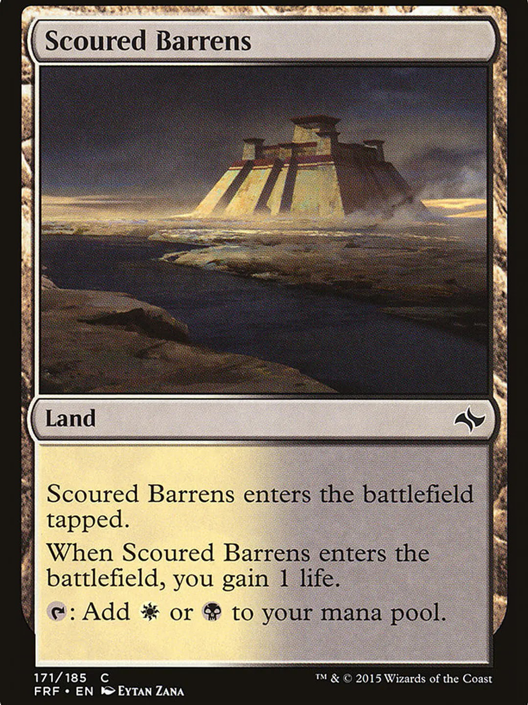 Scoured Barrens (Fate Reforged) 1