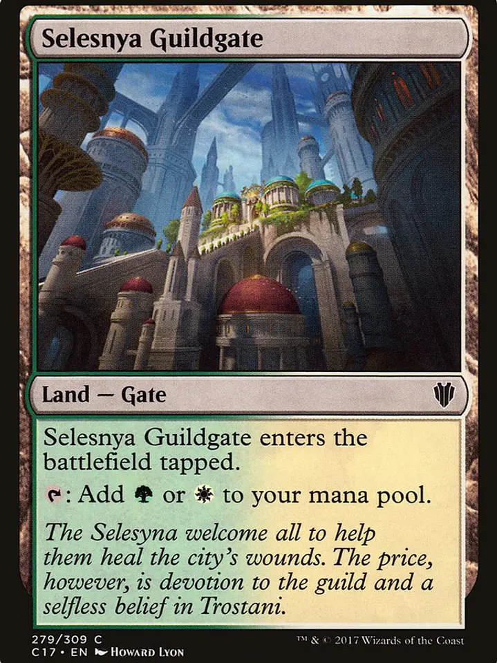 Selesnya Guildgate (Commander 2017) 1